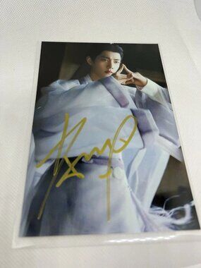 Xiao Zhan Signed Photo The Longest Promise Autograph New